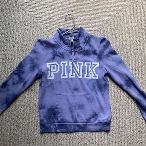 PINK zip up pullover jacket